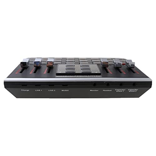 Live Sound Card & Voice Mixer with 6 Modes