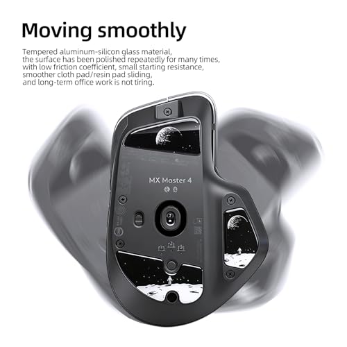 Patterned Glass Mouse Skates