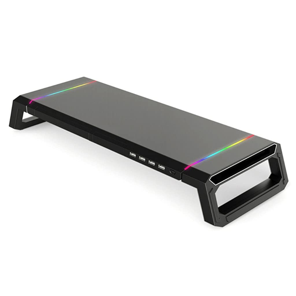 RGB Monitor Riser with USB Hub