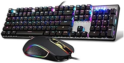 RGB Mechanical Gaming Keyboard & Mouse Combo