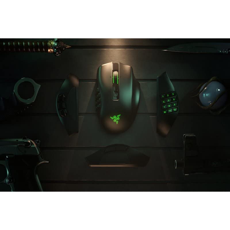 Modular Wireless Gaming Mouse with Interchangeable Side Panels