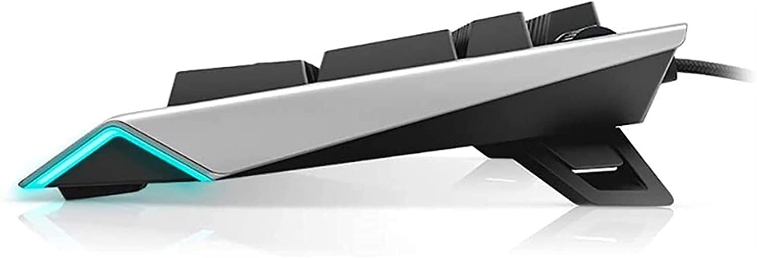 Feiyx Mechanical Keyboard RGB Backlit Large Size USB Wired Mechanical Feeling Multimedia PC Gaming Keyboard,Office Keyboard for Windows PC Games