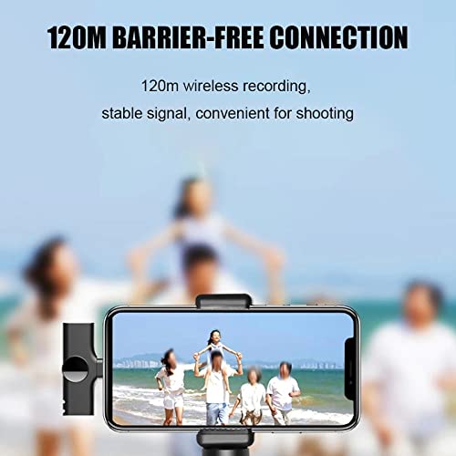 Dual Wireless Lavalier Microphone