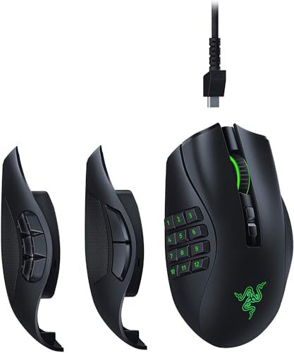 Modular Wireless Gaming Mouse with Interchangeable Side Panels