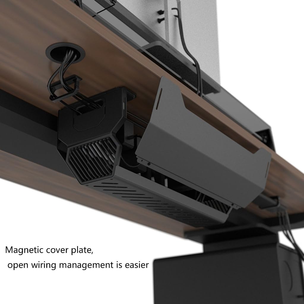 Magnetic Under-Desk Cable Organizer