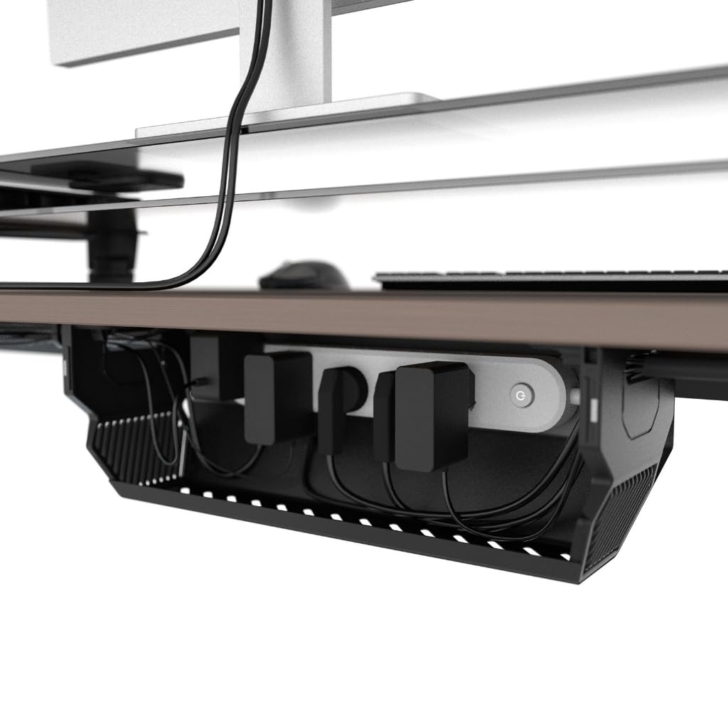 Magnetic Under-Desk Cable Organizer