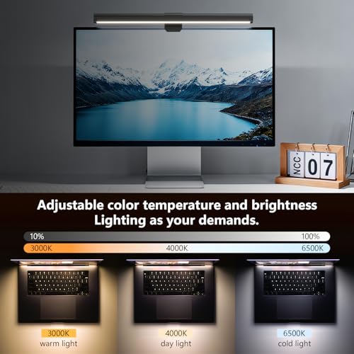 Dimmable USB Monitor Light Bar