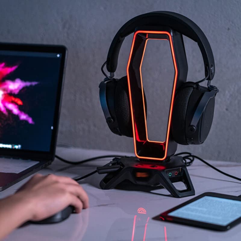 RGB USB Headset Stand