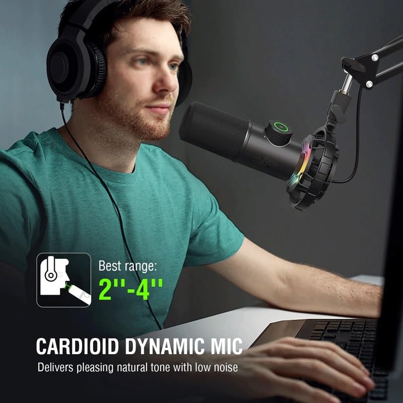 RGB Dynamic Gaming Microphone