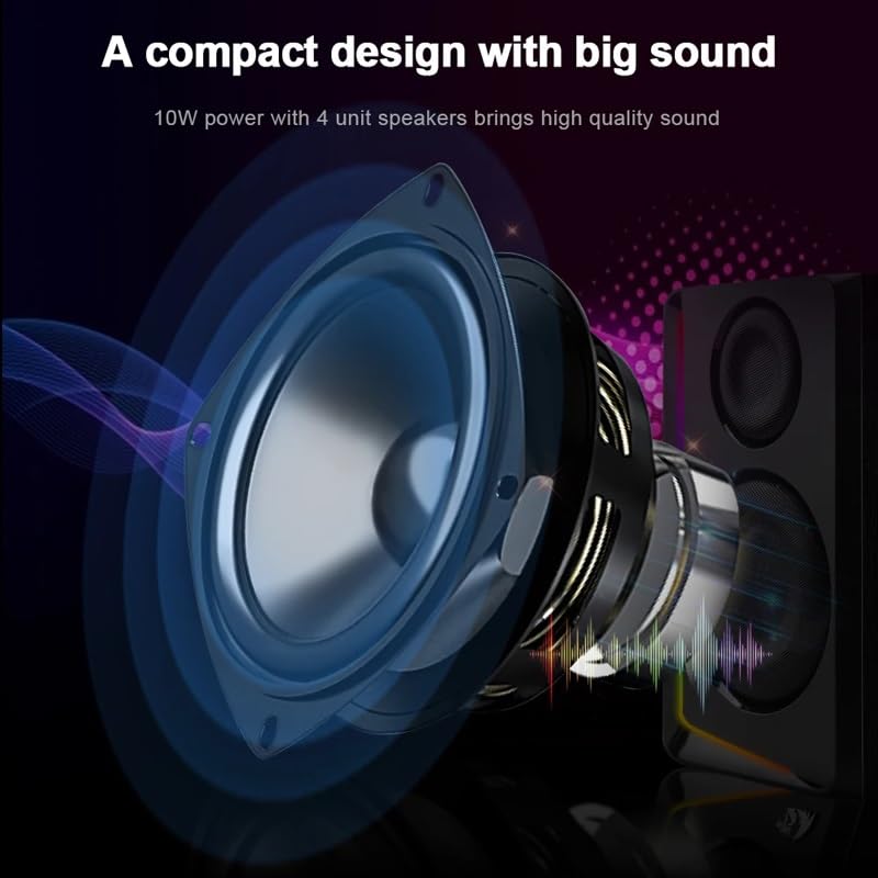 RGB 2.0 Gaming Speakers