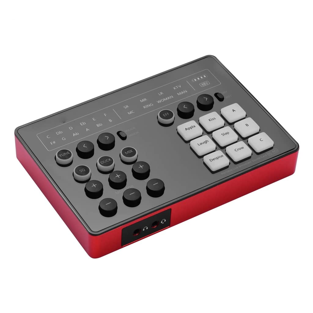 Portable DSP Sound Card for Streaming & Recording
