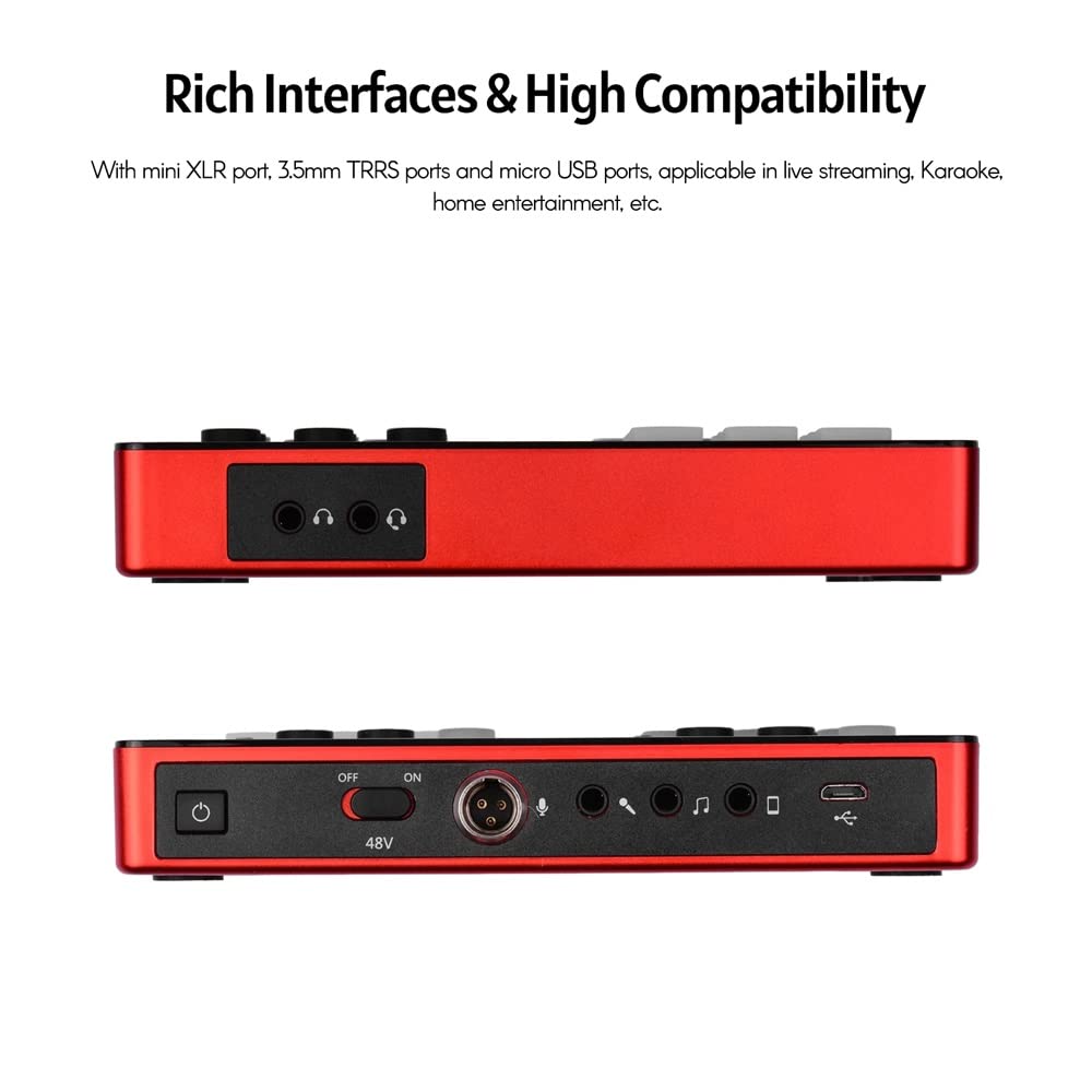 Portable DSP Sound Card for Streaming & Recording