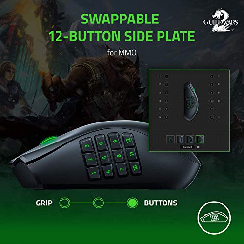 Modular Wireless Gaming Mouse with Interchangeable Side Panels