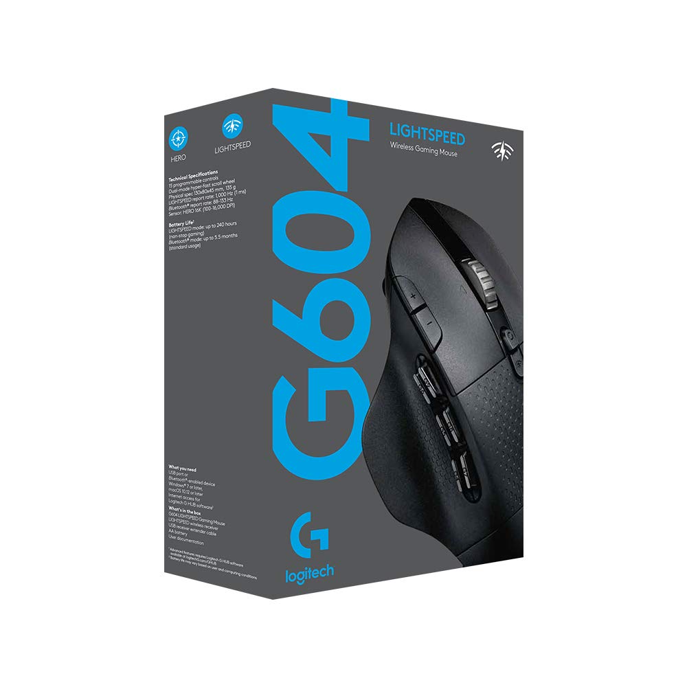 Logitech G G604 6-Button Wireless Gaming Mouse