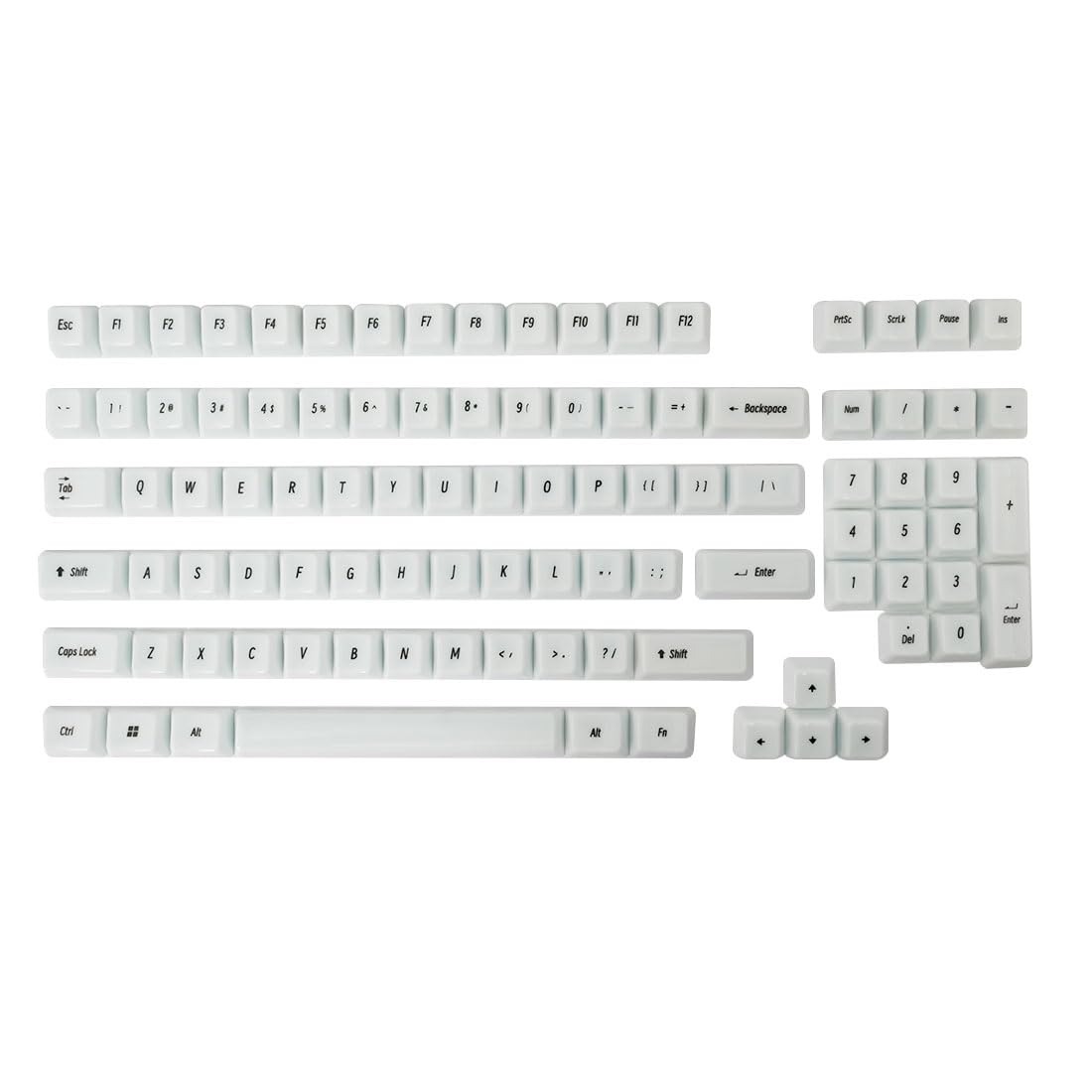 114-Key Ceramic Keycap Set