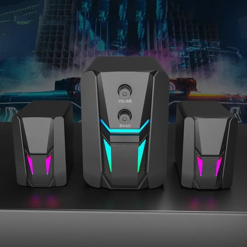 RGB Desktop Gaming Speakers