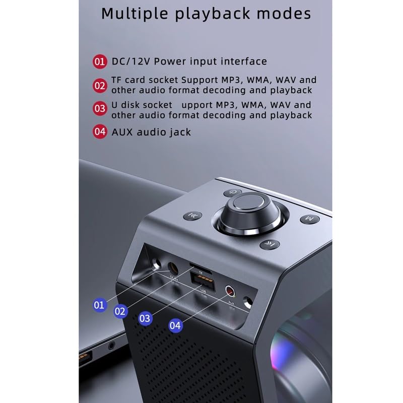 30W RGB Gaming Speakers