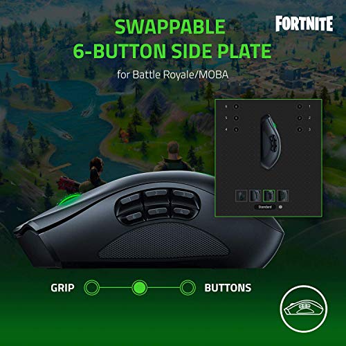Modular Wireless Gaming Mouse with Interchangeable Side Panels