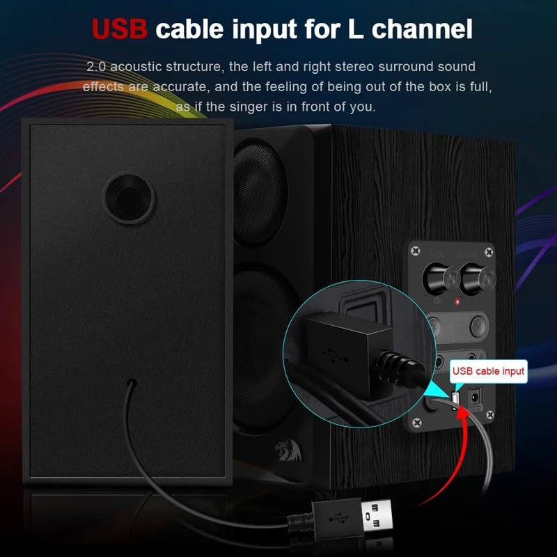 RGB 2.0 Gaming Speakers