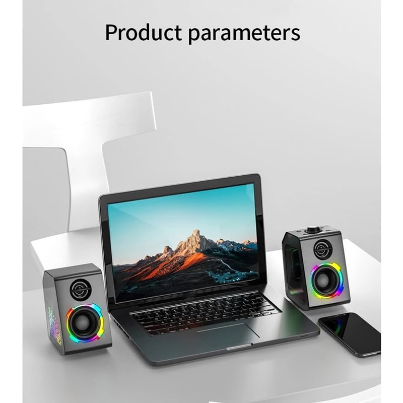 30W RGB Gaming Speakers