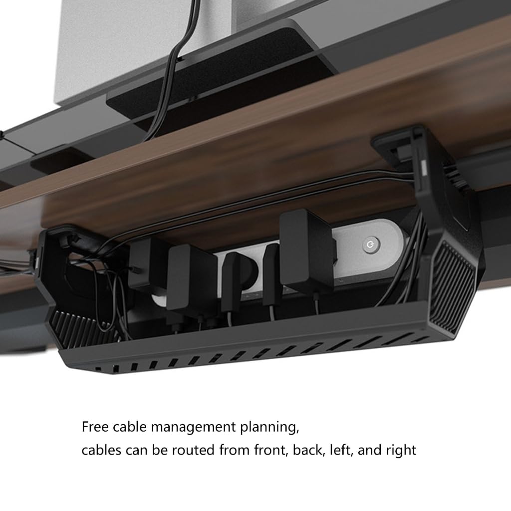 Magnetic Under-Desk Cable Organizer