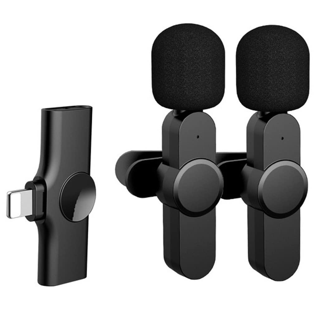 Dual Wireless Lavalier Microphone