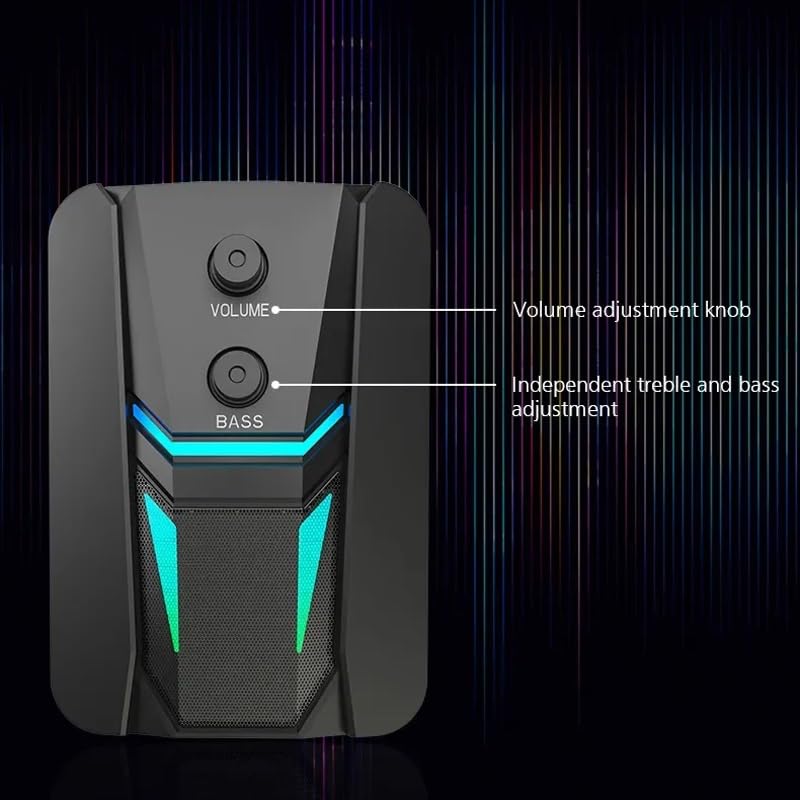 RGB Desktop Gaming Speakers