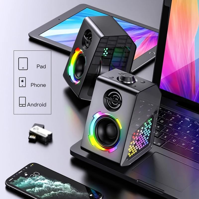 30W RGB Gaming Speakers