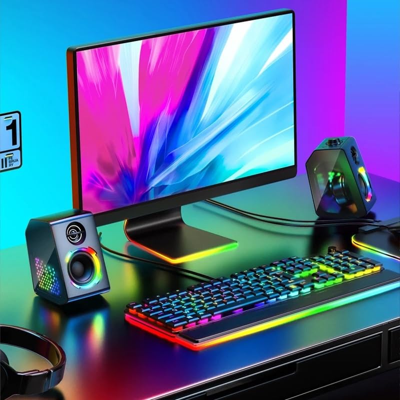 30W RGB Gaming Speakers