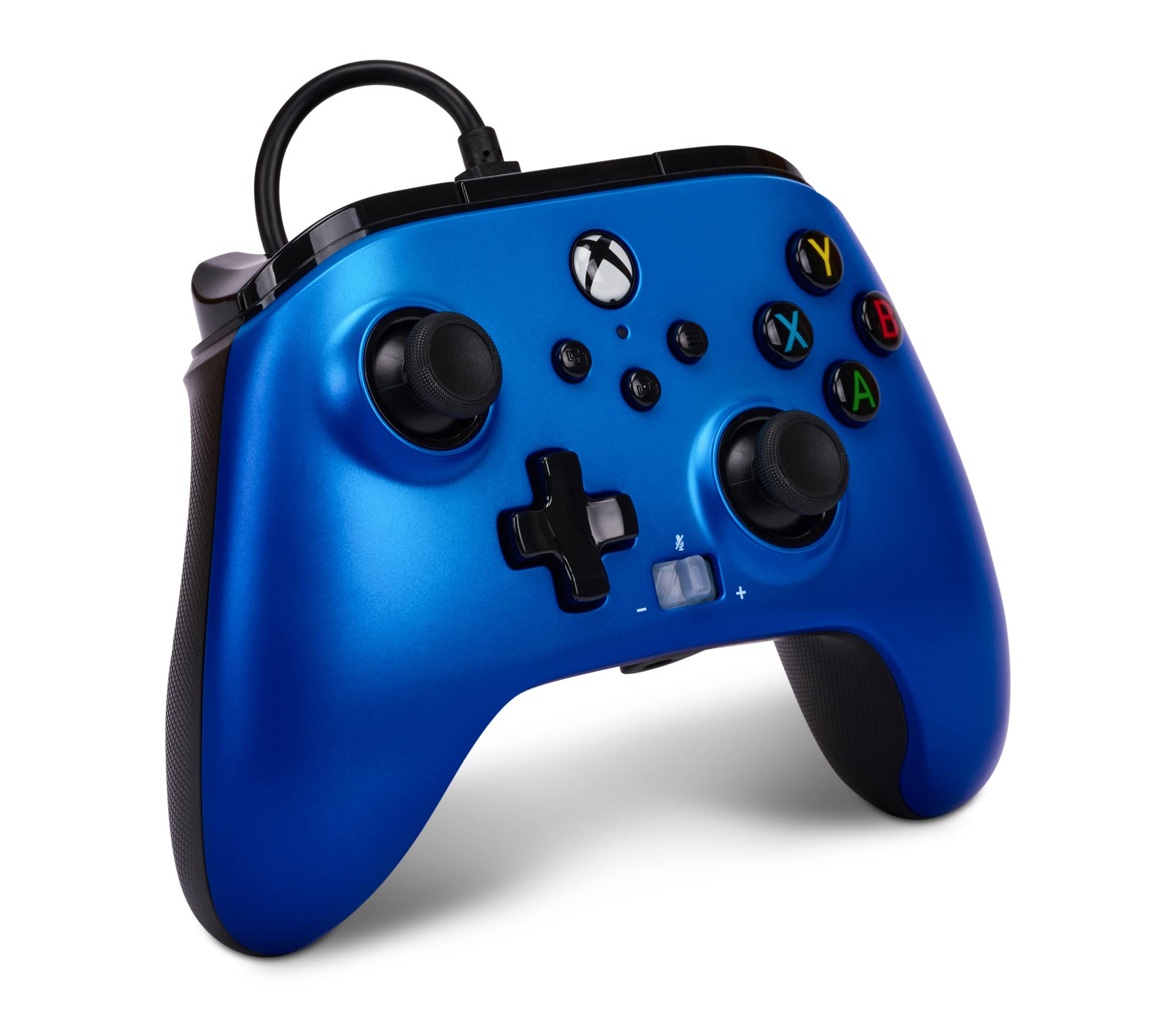 Enhanced Wired Gaming Controller – Sapphire Fade