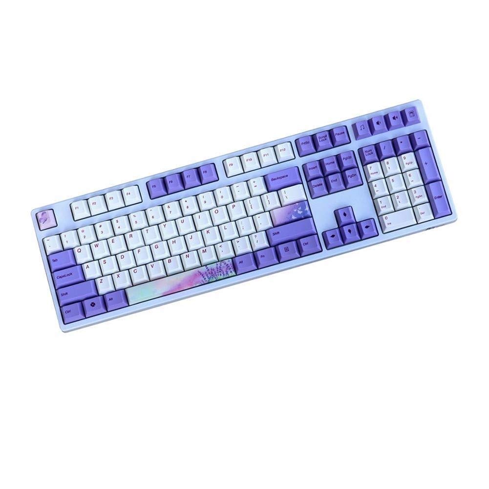 Lavender PBT Keycap Set