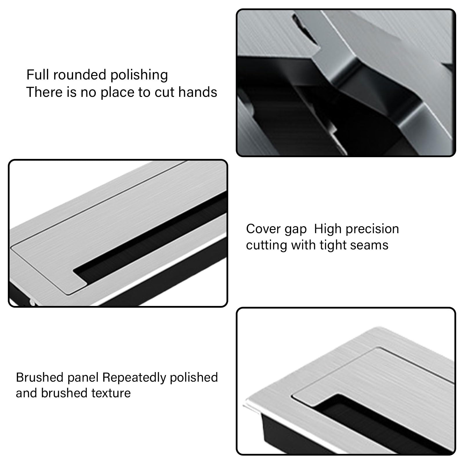 Aluminum Desk Cable Grommet