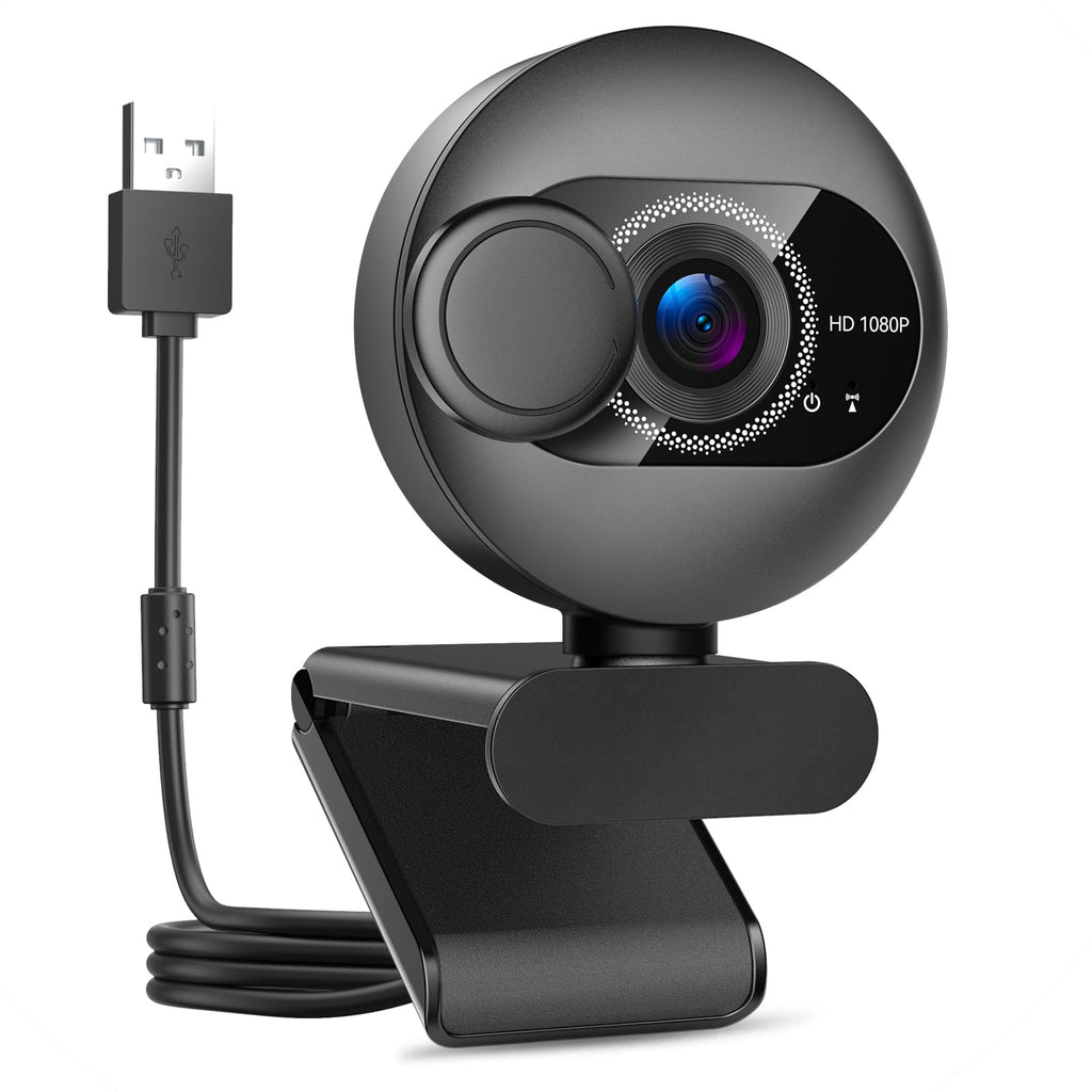 1080p USB Webcam with Privacy Cover