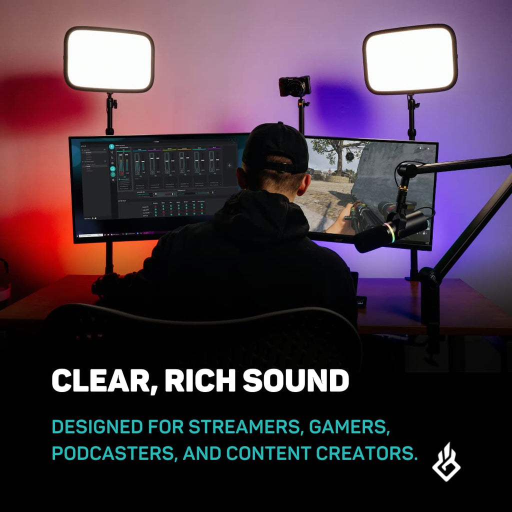 Dynamic USB/XLR Gaming & Streaming Microphone