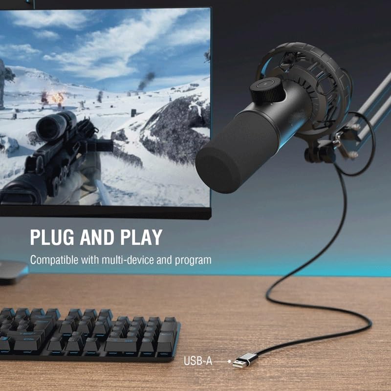 RGB Dynamic Gaming Microphone