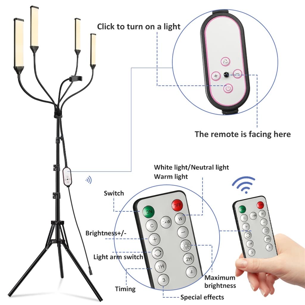 30W Four-Arm Streaming Light