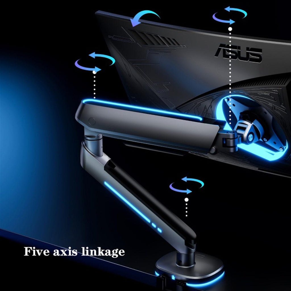 Adjustable RGB Monitor Arm