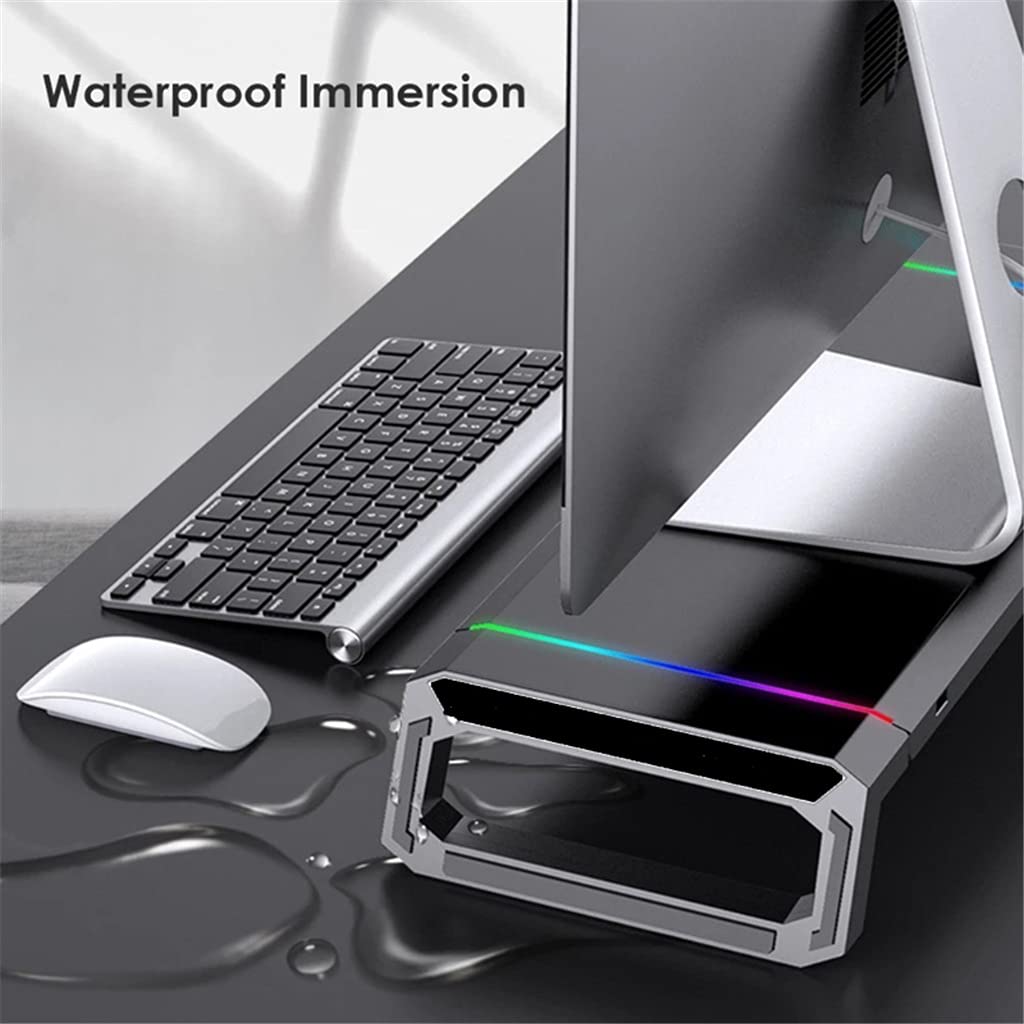 RGB Monitor Riser with USB Hub