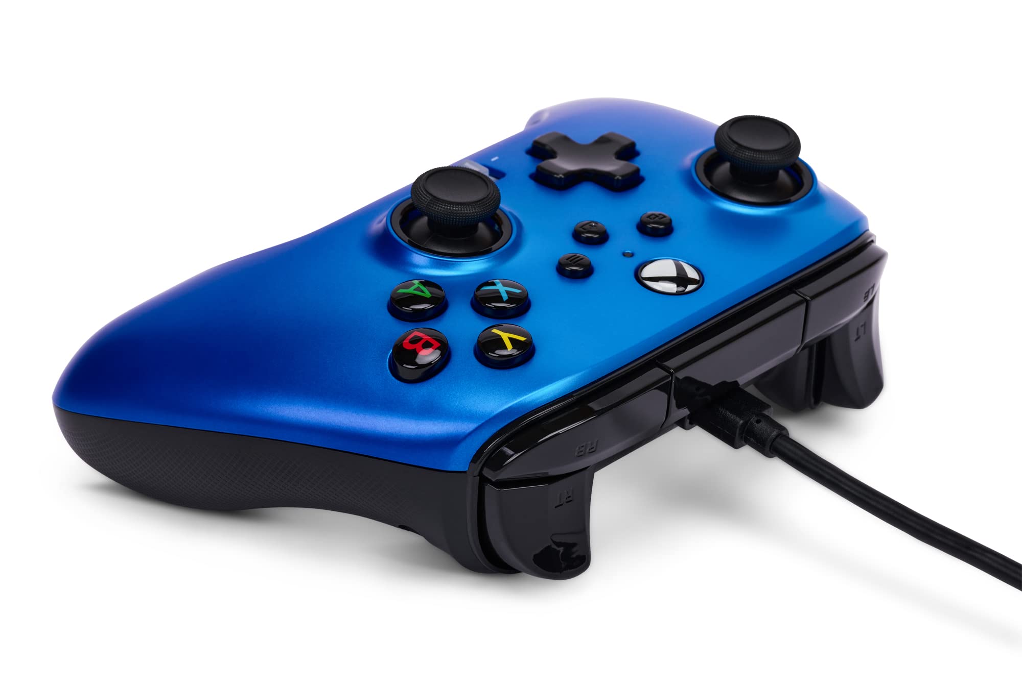 Enhanced Wired Gaming Controller – Sapphire Fade