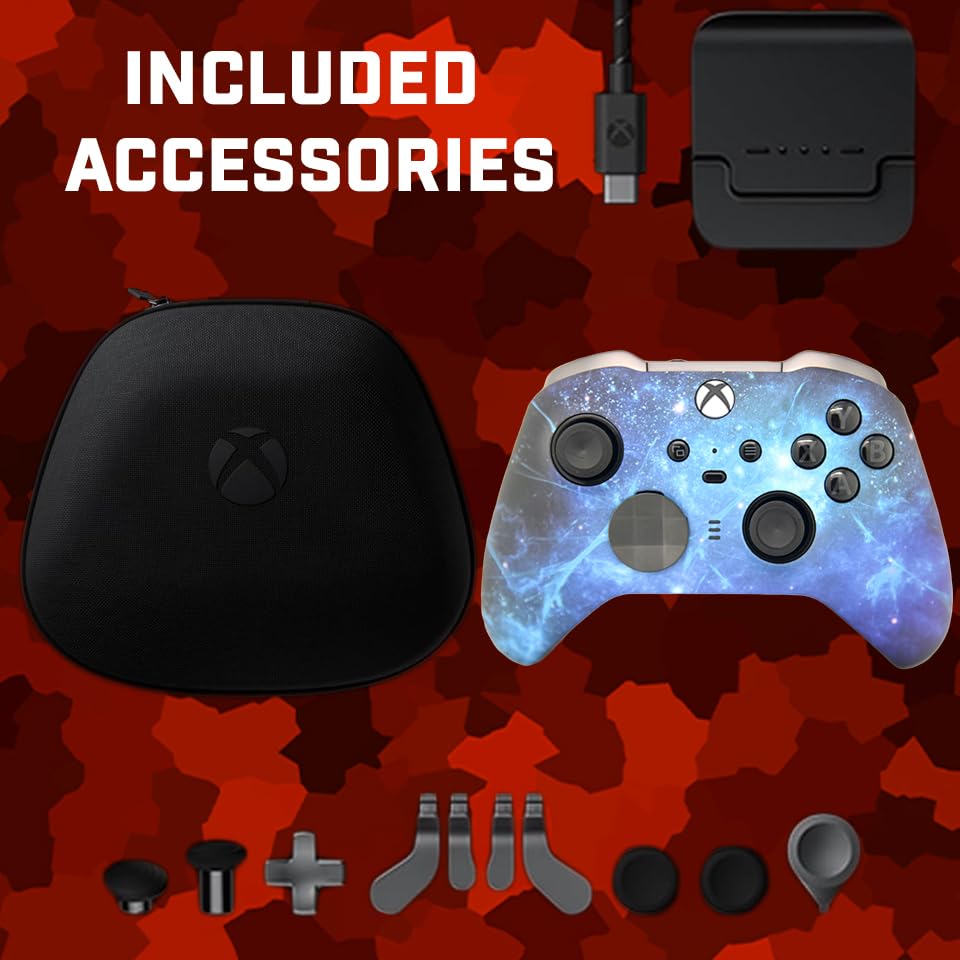 Elite 2 Custom Controller for PC, Windows 10+ Series X/S & One