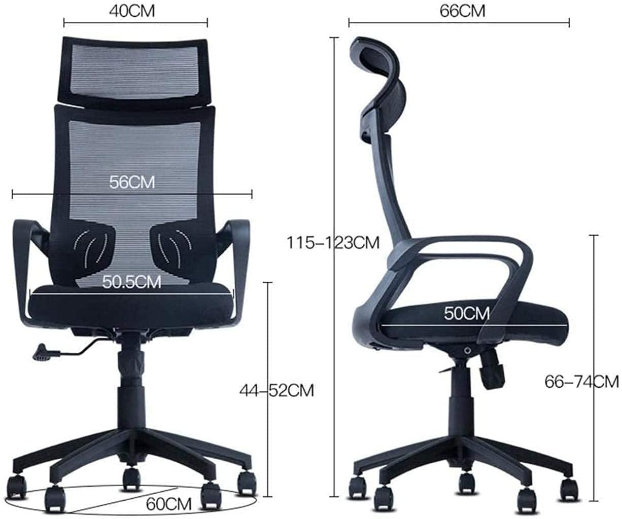 Mesh Gaming Chair with Headrest