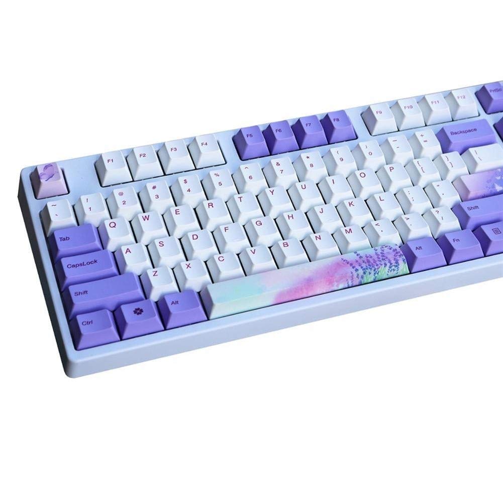 Lavender PBT Keycap Set