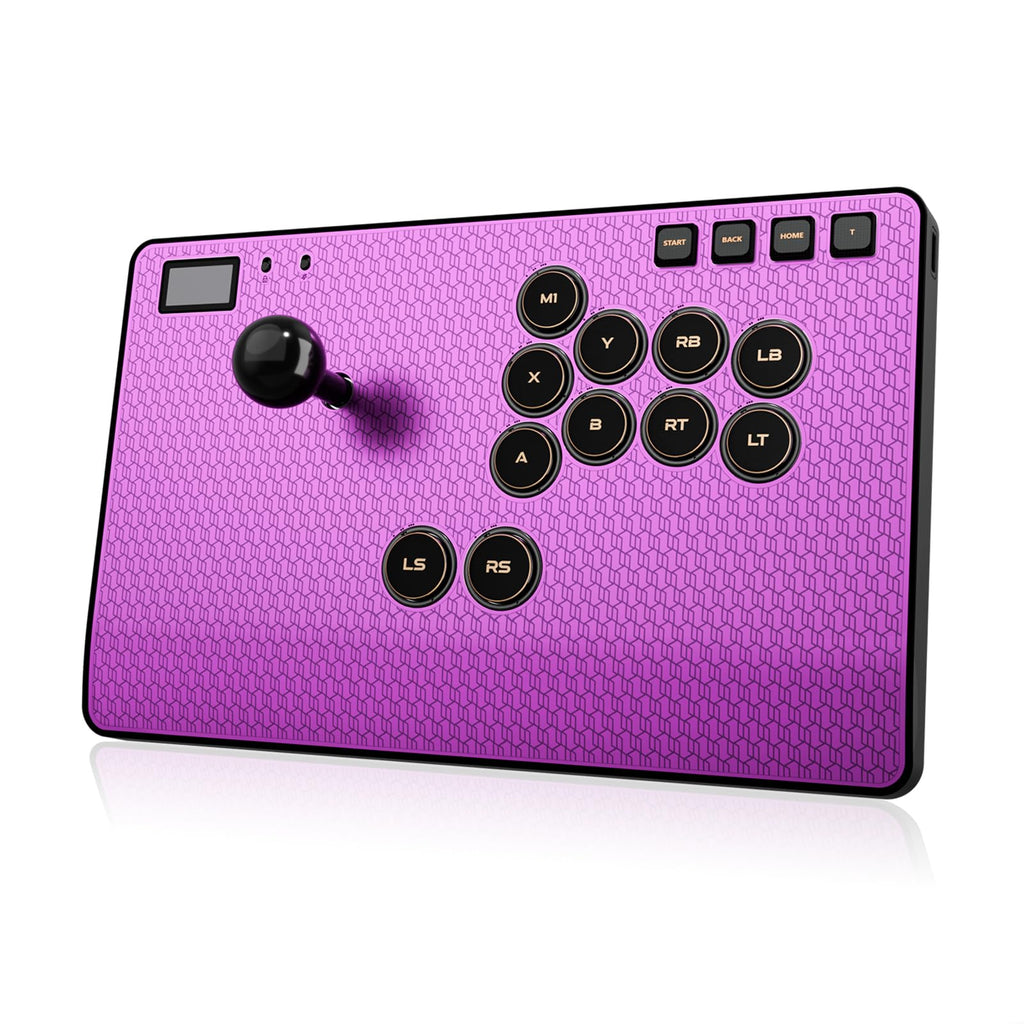 RGB Leverless Arcade Fight Stick – Purple