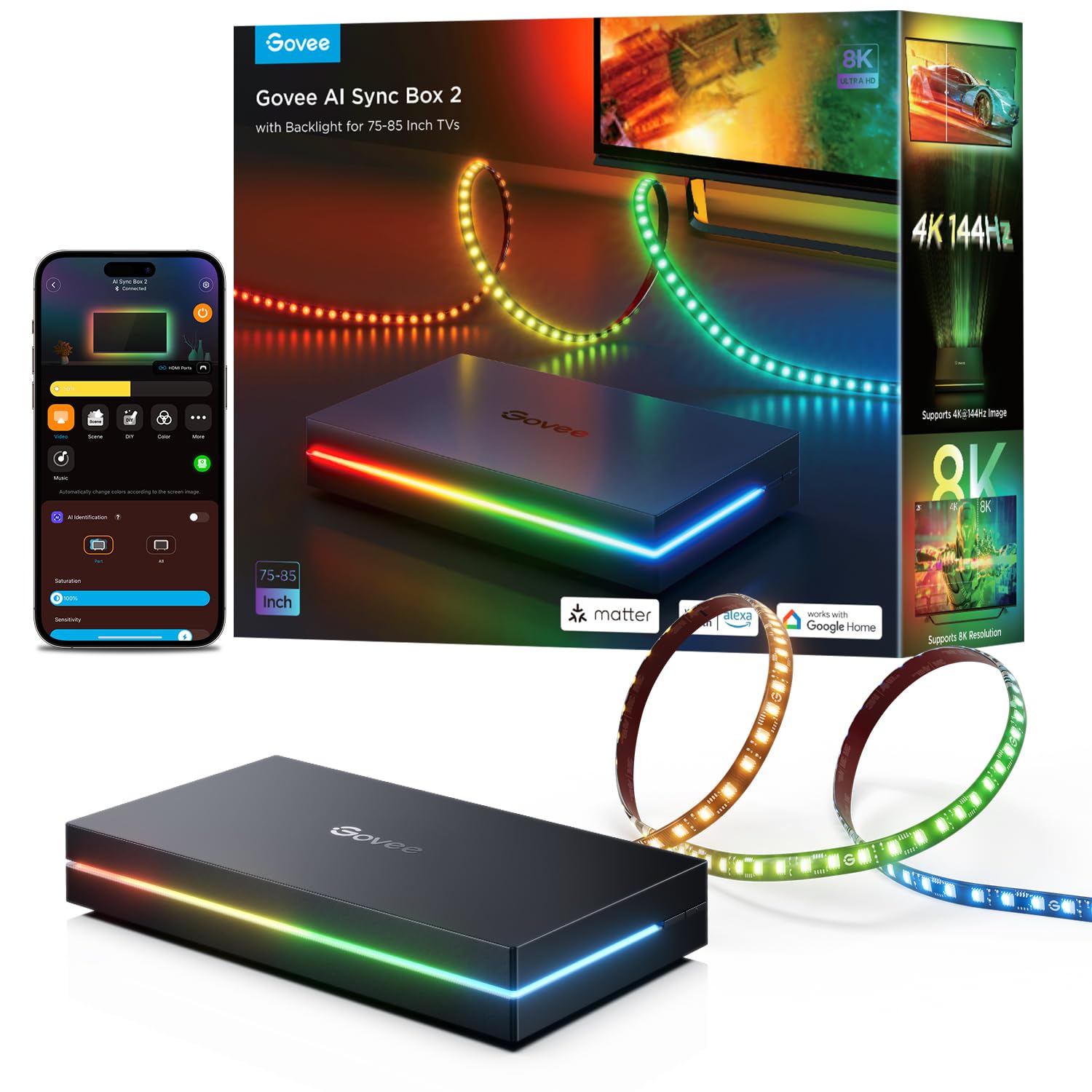 HDMI RGB TV Sync Lighting Kit