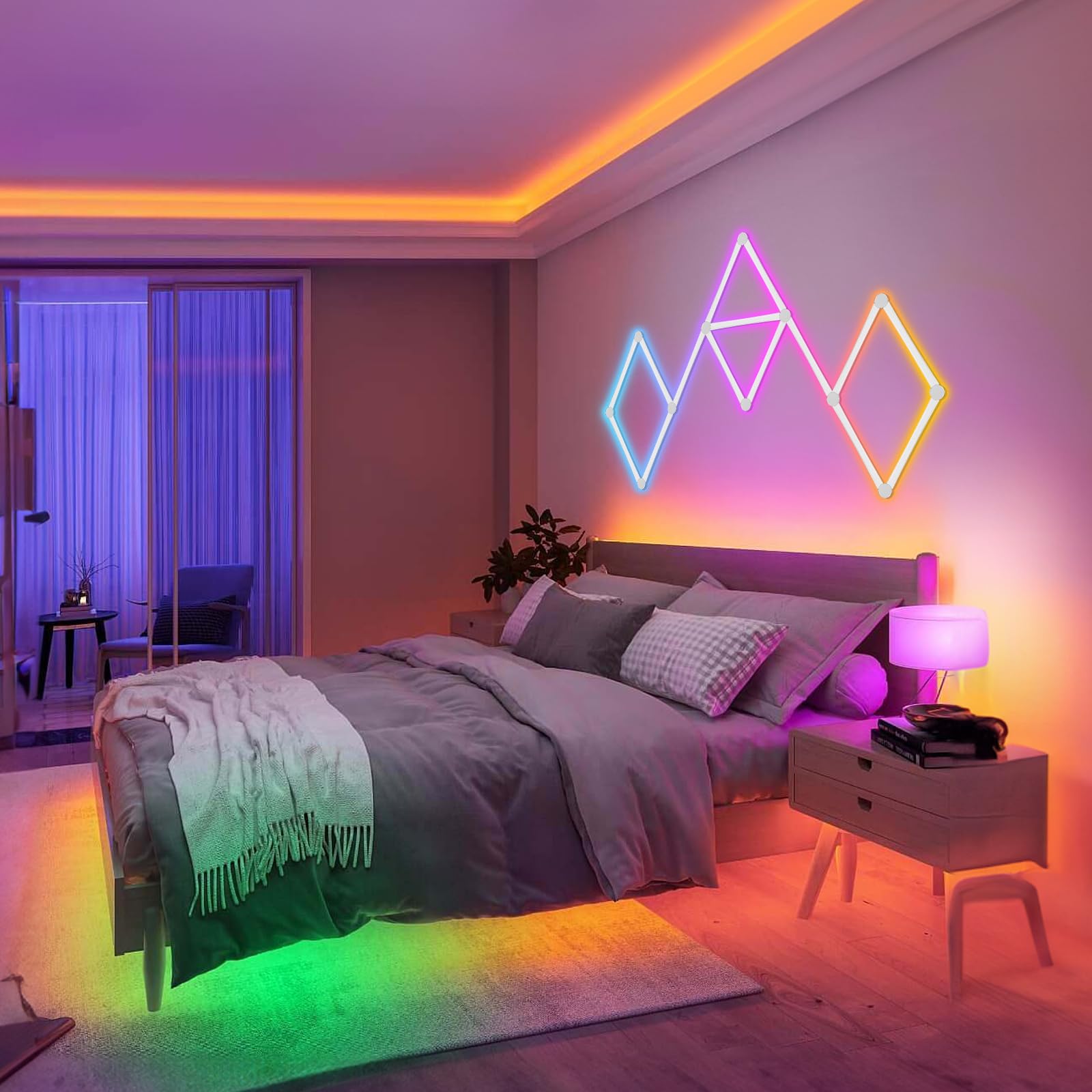 Modular RGB Wall Light Kit