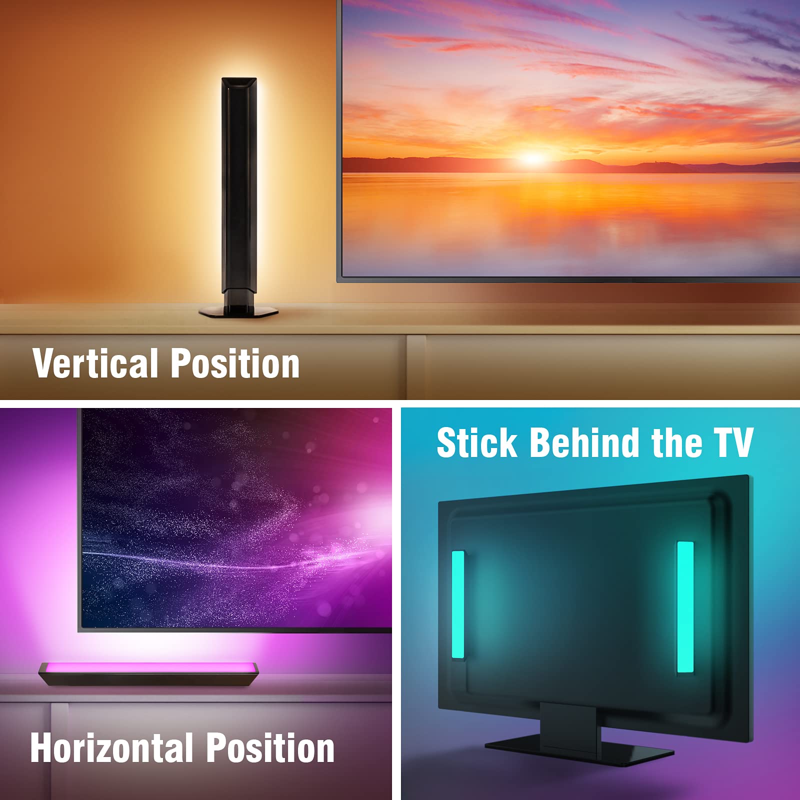 Smart RGB TV Backlight Kit