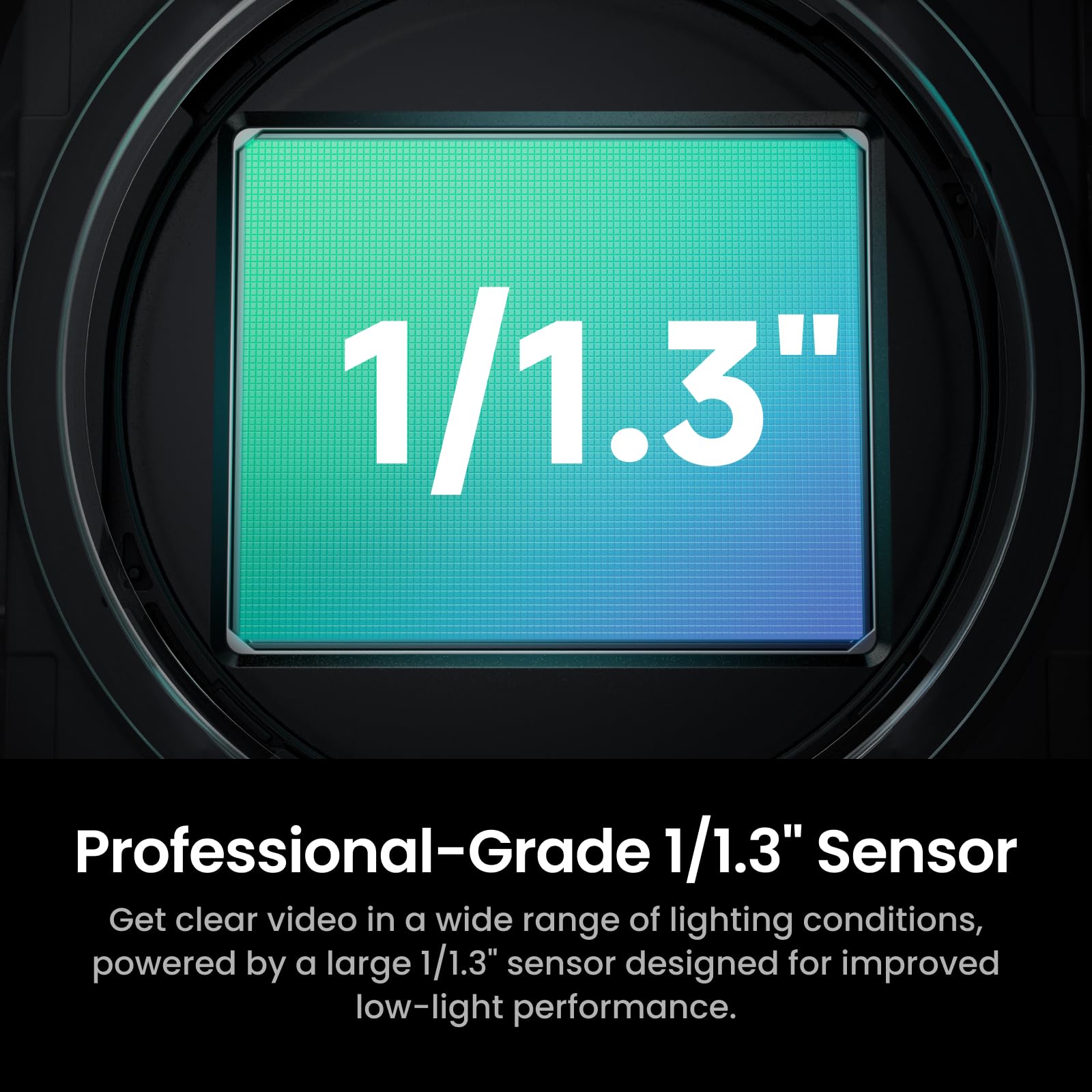4K Low-Light Streaming Webcam