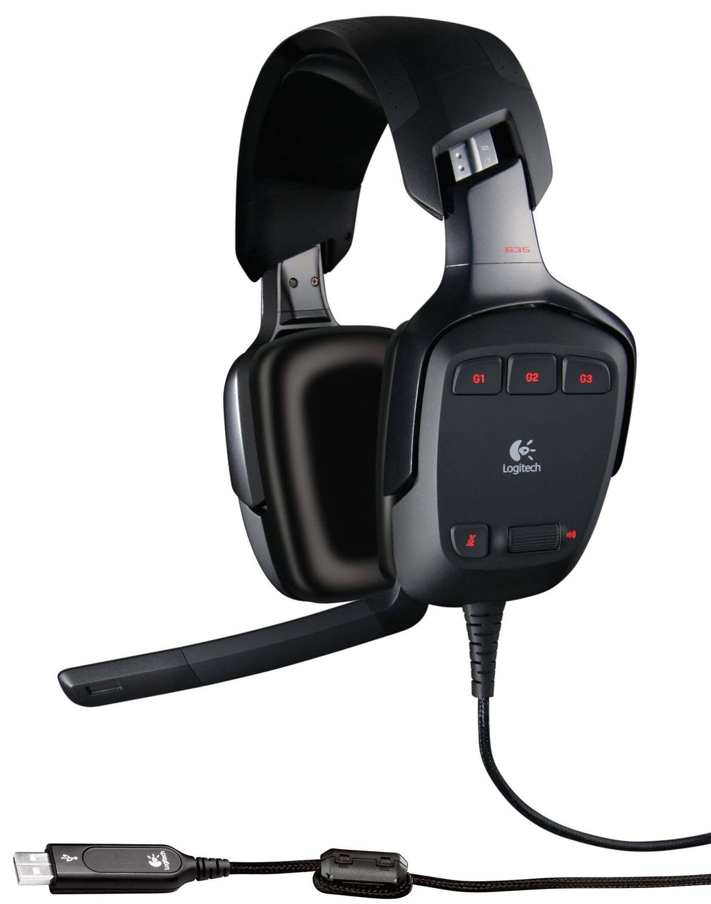 Logitech G35 7.1-Channel Surround Sound Gaming Headset