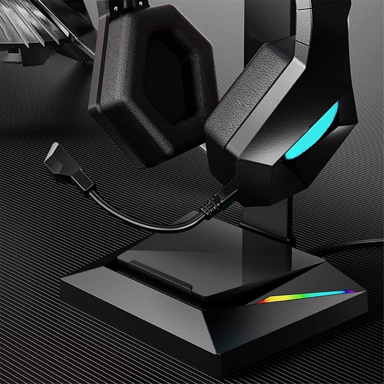 USB-C Headset Stand with Phone Holder