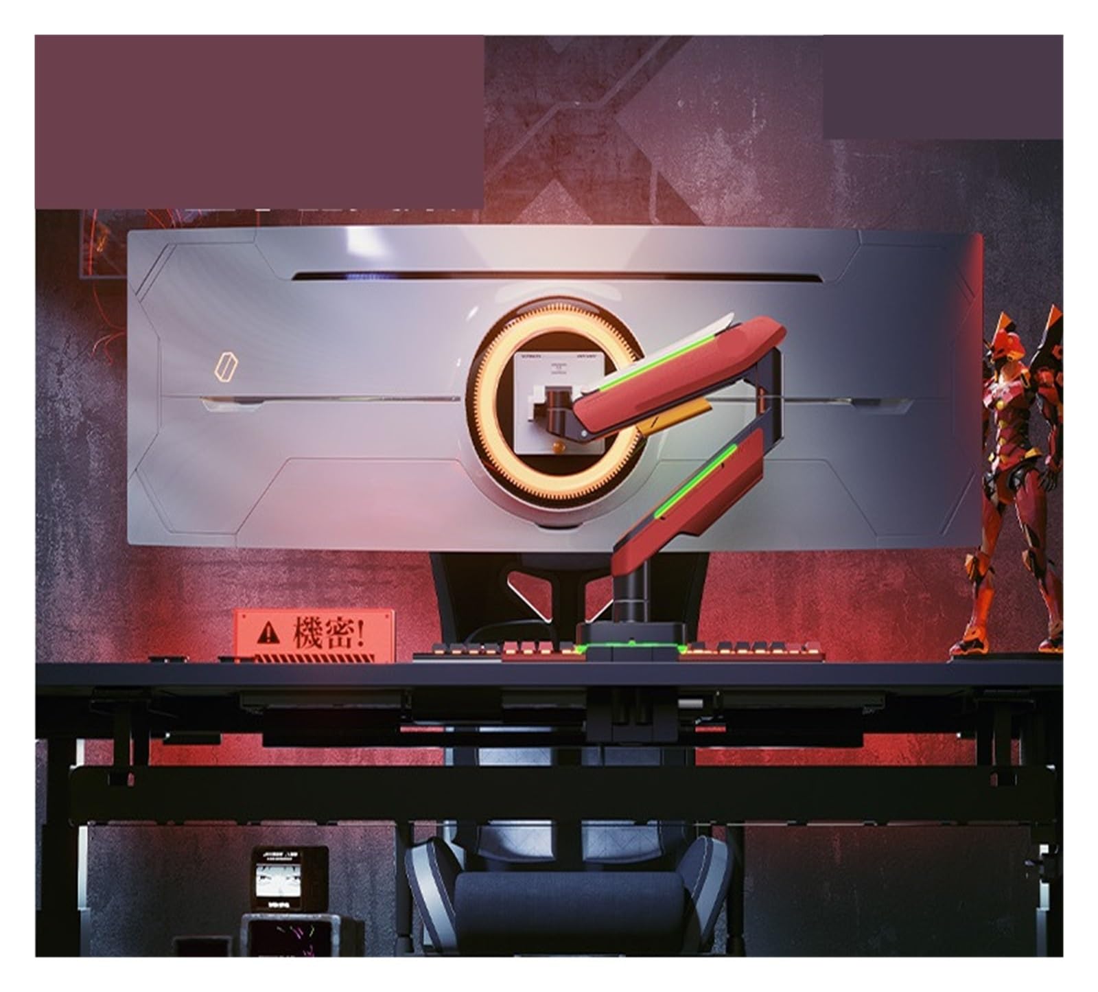Heavy-Duty 49-Inch Monitor Arm